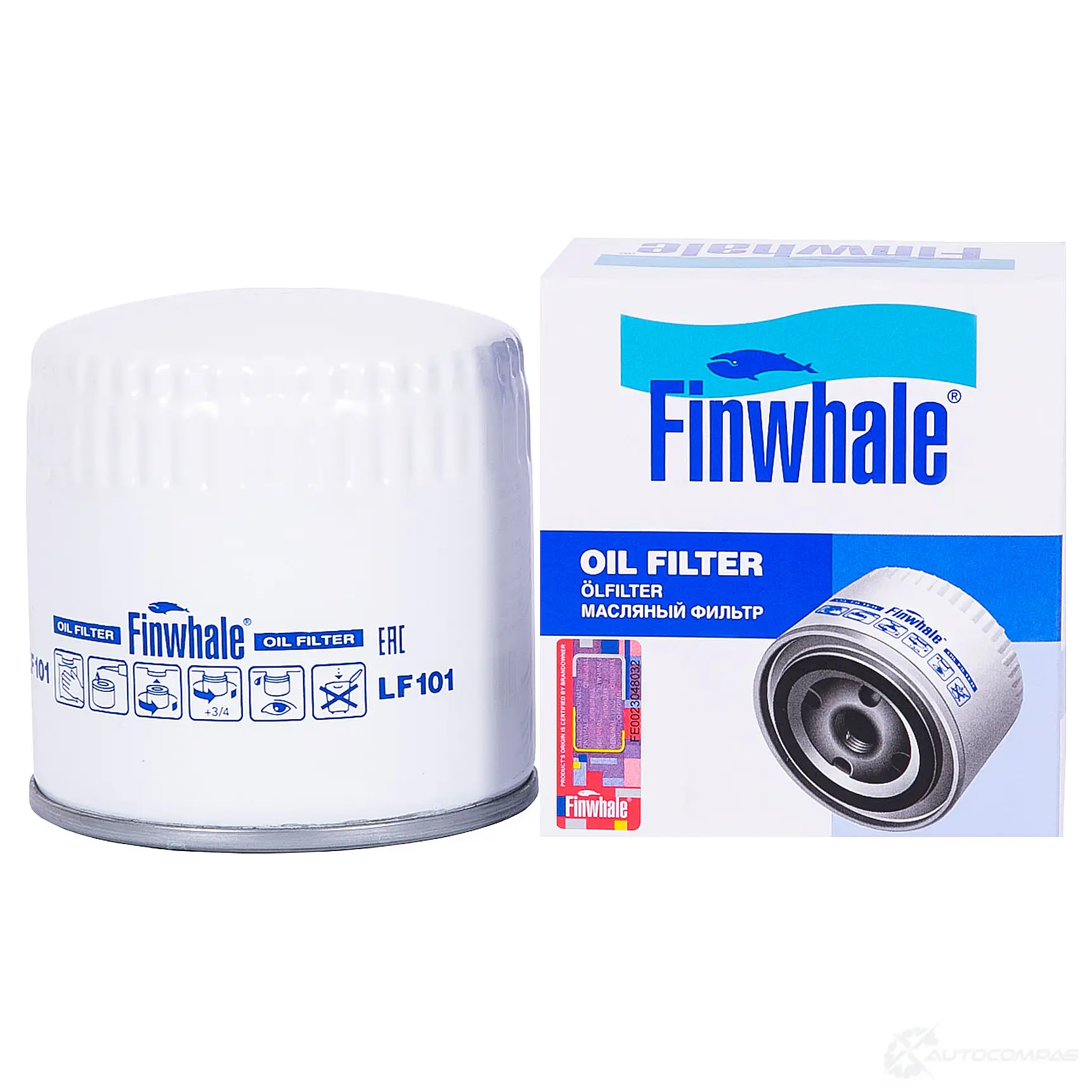Масляный фильтр FINWHALE 1S YD99I LF101 4041715101107 89485069 изображение 0