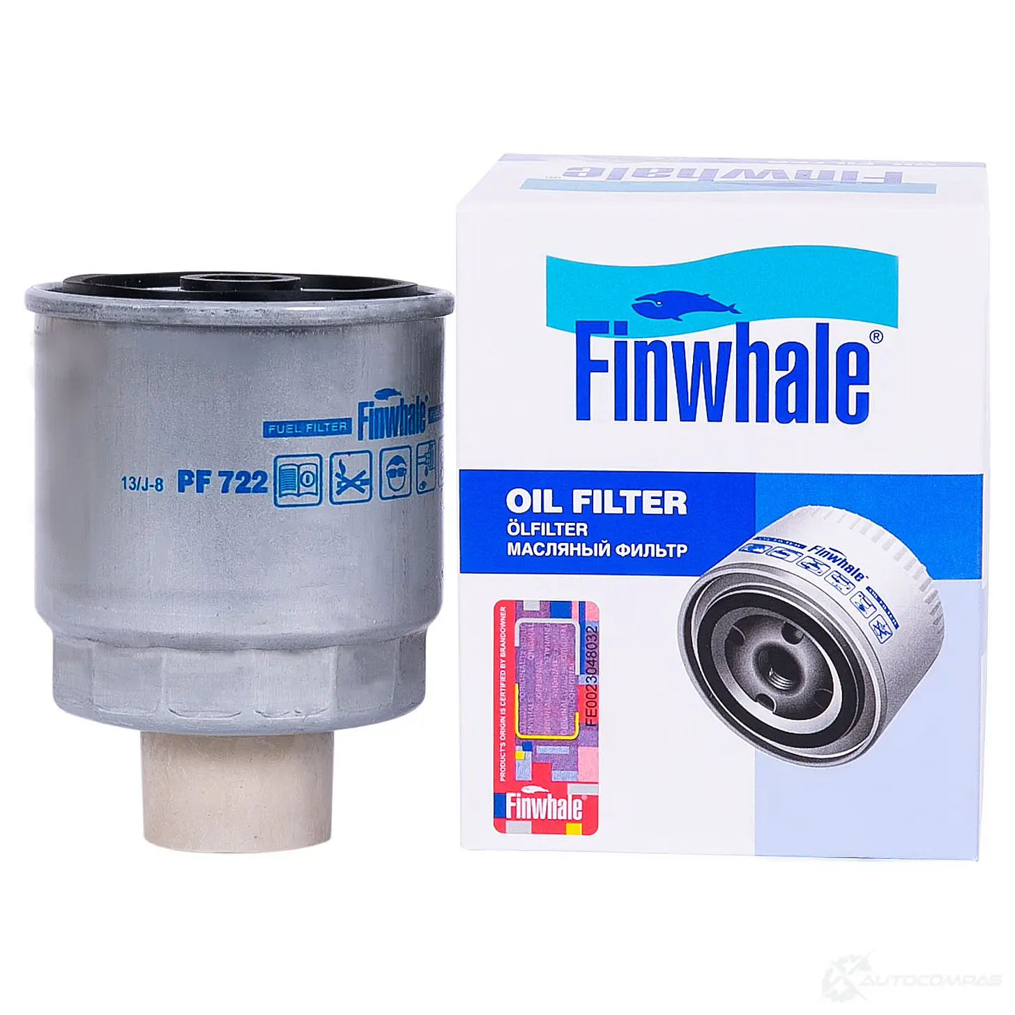 Топливный фильтр FINWHALE PF722 89957223 ERC4 G08 4041715127220 изображение 0