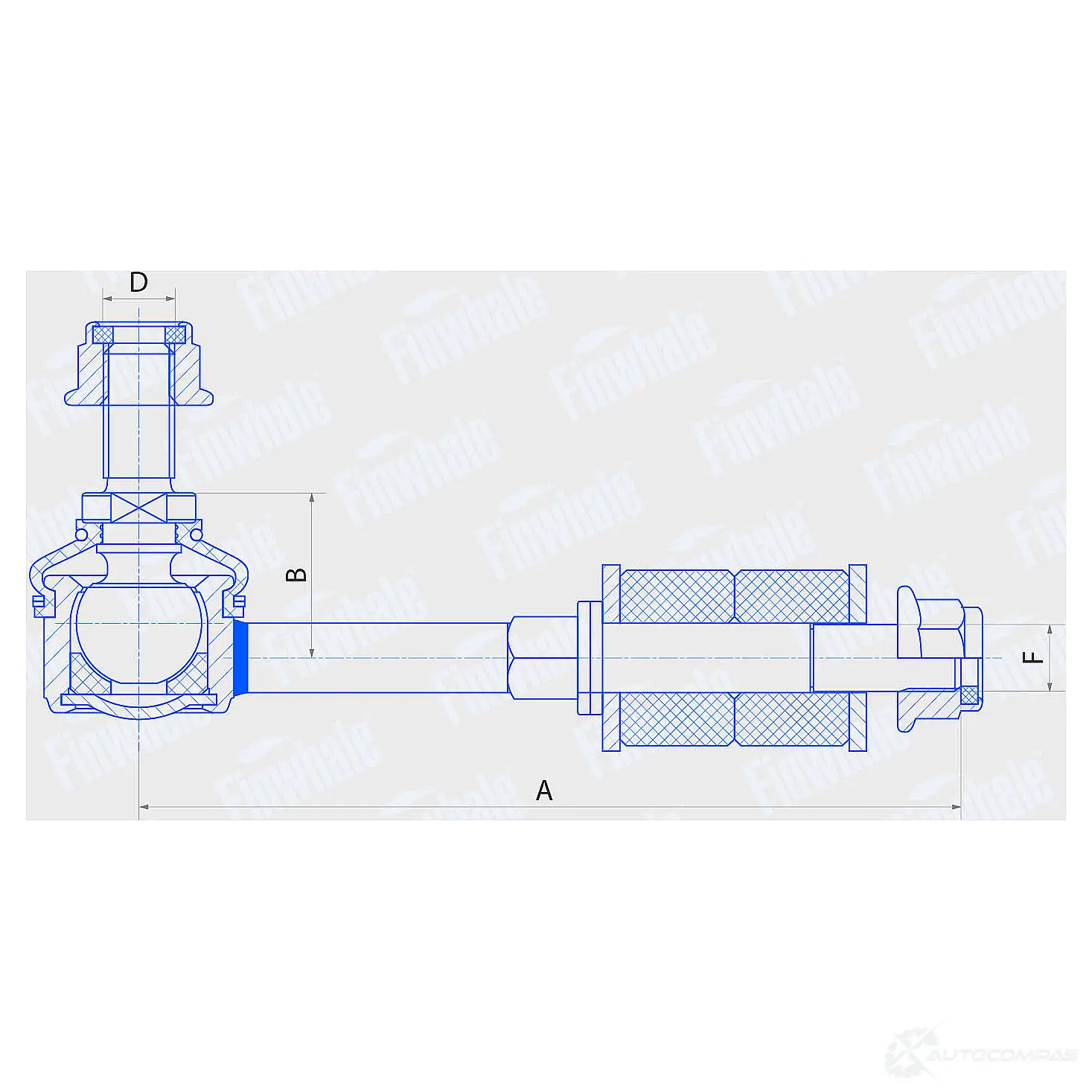 Стабилизатор FINWHALE CVCOO U SL610 1439960322 изображение 1