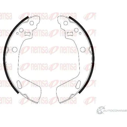 Тормозные колодки REMSA 1466025 BSM 4247.00 4247.00 ZCA424700