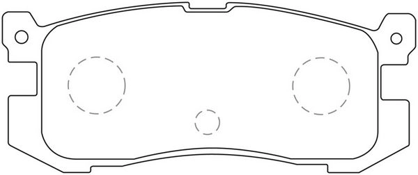 Тормозные колодки дисковые, комплект FIT 4334904 FP0400 8RWWFJ T изображение 0