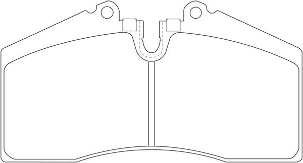 Тормозные колодки дисковые, комплект FIT 4334924 FP0447 ZBO JCFC изображение 0