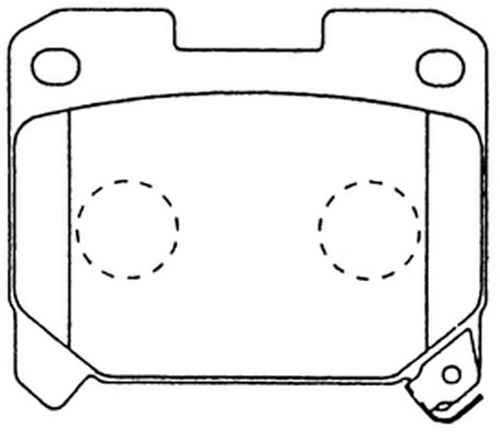 Тормозные колодки дисковые, комплект FIT FP0630 AGZPD I 4335003 изображение 0