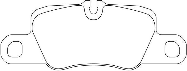 Тормозные колодки дисковые, комплект FIT XU48 Q0 4335459 FP1417 изображение 0