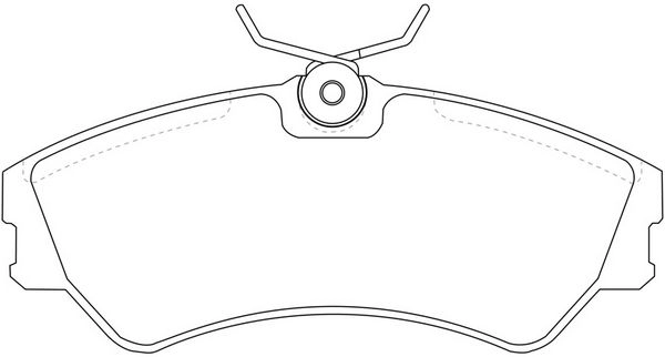 Тормозные колодки дисковые, комплект FIT FP1457 4335476 35C7 9N5 изображение 0