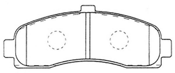 Тормозные колодки дисковые, комплект FIT QF RBD 4335563 FP2106 изображение 0