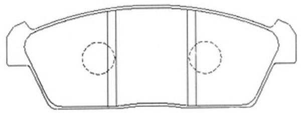Тормозные колодки дисковые, комплект FIT LW0V 1WG 4335756 FP9204 изображение 0