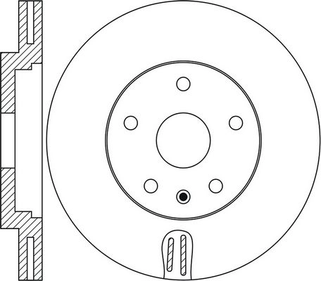 Тормозной диск FIT WAU6 F 1275773843 FR0964V изображение 0