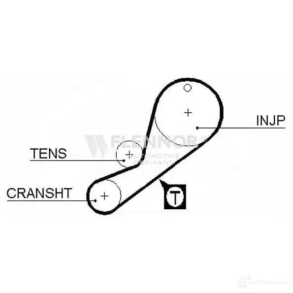 Ремень ГРМ FLENNOR 98085X22MM 005378 1 1959801 4341v изображение 0