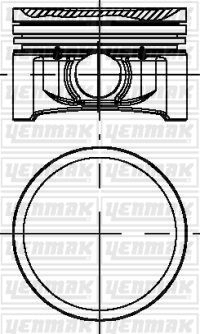 Поршень YENMAK 31-04184-000 LQPL 9 1437183755