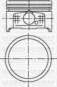 Поршень YENMAK TBRC I 31-04501-000 1437184277