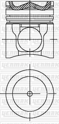 Поршень YENMAK 31-04681-000 RPLU JMI 1437184439