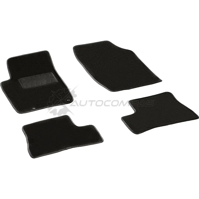 Ворсовые коврики LUX для Peugeot 206 1998-2012 SEINTEX 1N BIF 1437086812 82378