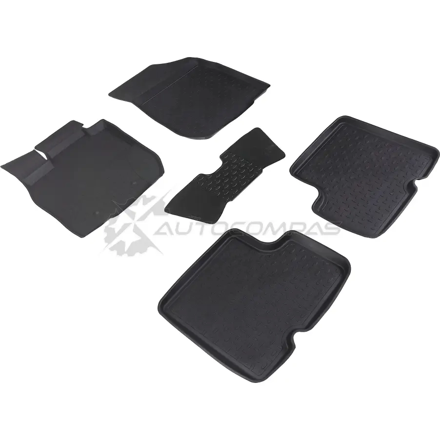 Резиновые коврики с высоким бортом для Renault Duster 2011-2015 SEINTEX OYV0Q3 C 82718 1437086495