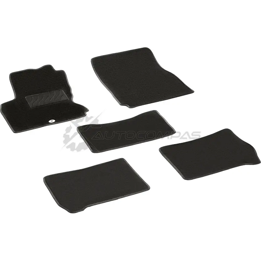 Ворсовые коврики LUX для Nissan Note 2005-2009 SEINTEX R8DQ 0I 83191 1437086789