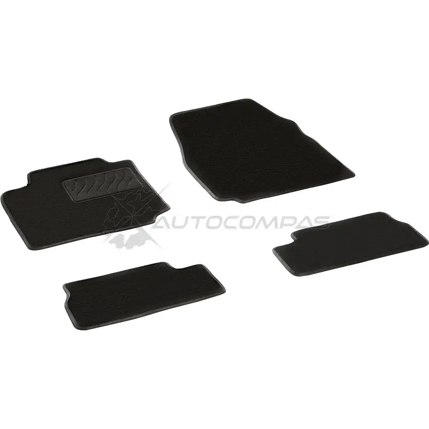 Ворсовые коврики LUX для Nissan Micra (K12) 2003-2010 SEINTEX 1437086793 83324 KHXS8N D