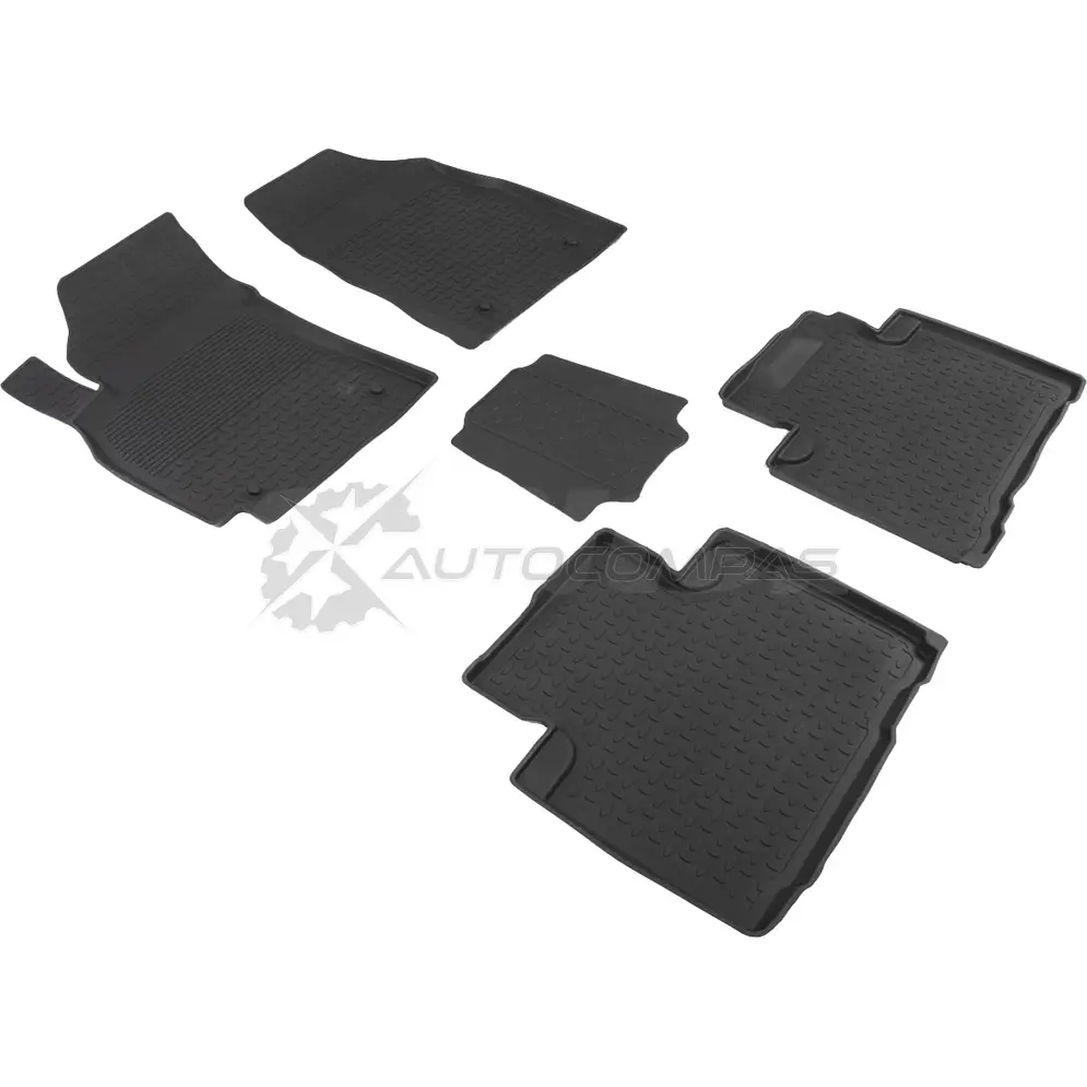 Резиновые коврики с высоким бортом для Geely Emgrand X7 2013-2019 SEINTEX ML 6O7E 1437086537 85845 изображение 0