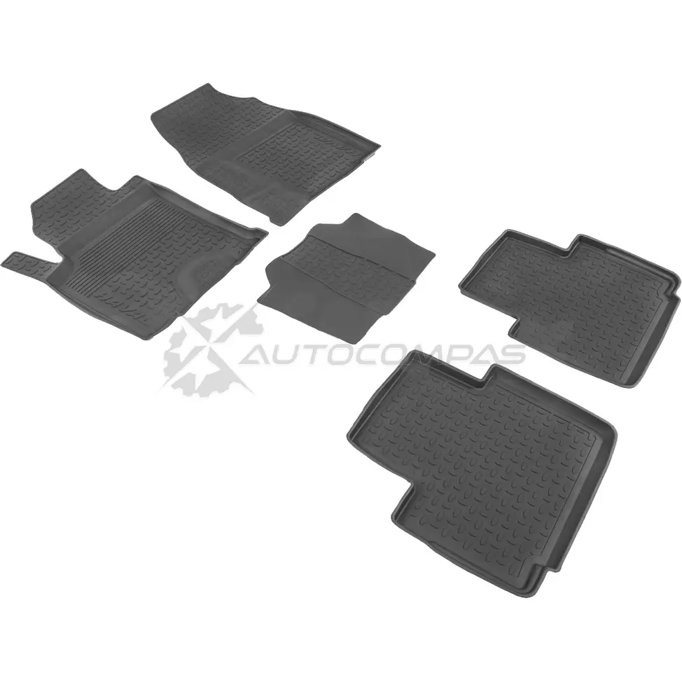 Резиновые коврики с высоким бортом для Haval H2 2015-н.в. SEINTEX 86466 IP1D0 4 1437086584