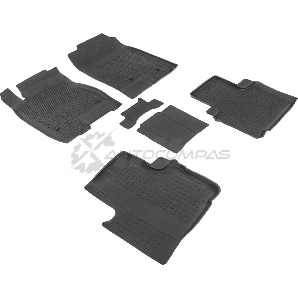 Резиновые коврики с высоким бортом для Haval H6 2015-н.в. SEINTEX 86467 Q6R SN31 1437086585