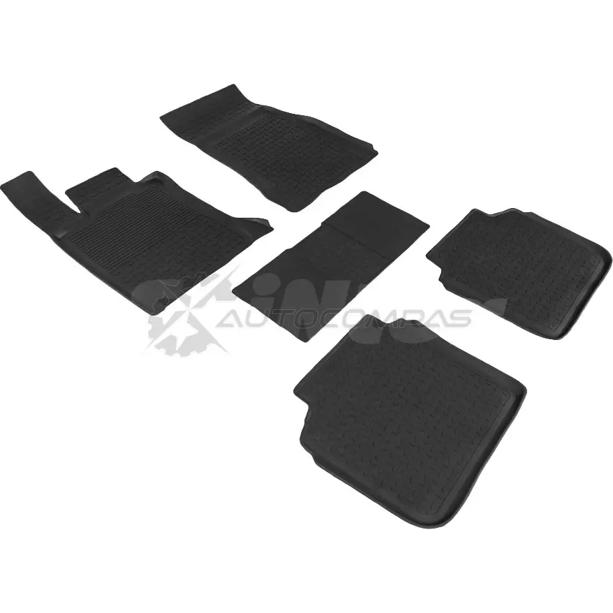 Резиновые коврики с высоким бортом для BMW 7 Ser G-12 4WD 2015-н.в. SEINTEX 87208 1437086594 49P3F G8 изображение 0
