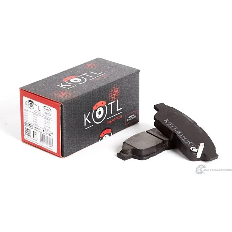 Колодки тормозные Kotl 1437192986 BA Q3WI 1143KT VACE6 - Изображение 1