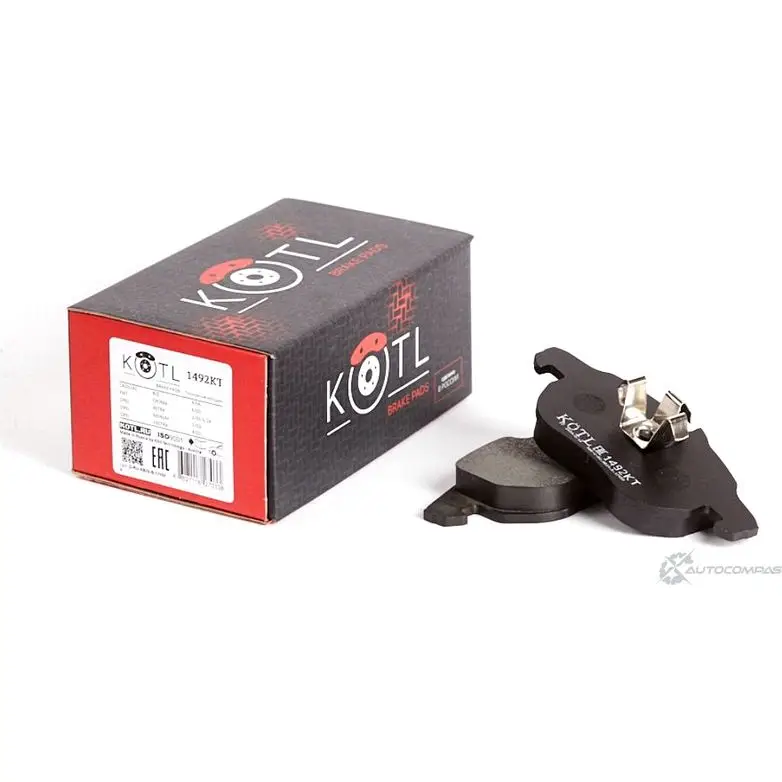 Колодки тормозные Kotl 1492KT BT8XA 5 1437192953 09GLBUN - Изображение 1