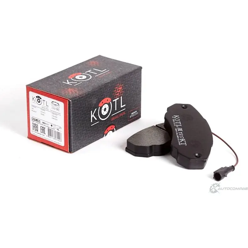 Колодки тормозные Kotl 1517KT Z10 WOCS 55U1FH 1437192945 - Изображение 1