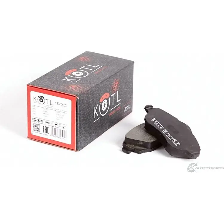 Колодки тормозные Kotl 1437192927 W1 KGL 2NCKBK 1570KT - Изображение 1