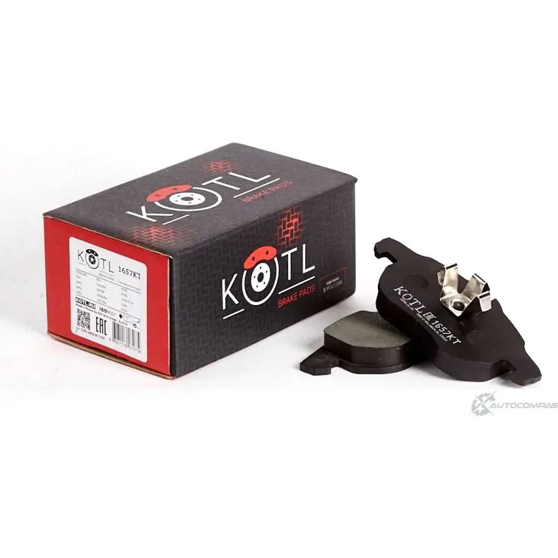 Колодки тормозные Kotl 1437192907 E9OD1 1657KT GU 8MAZ - Изображение 1