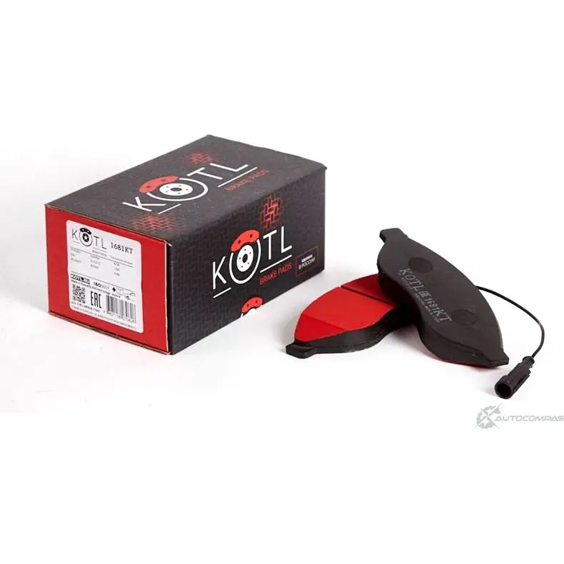 Колодки тормозные Kotl 1681KT 6R97GA F5 03T 1437192900 изображение 0