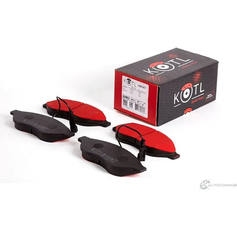 Колодки тормозные Kotl 1681KT 6R97GA F5 03T 1437192900 изображение 1