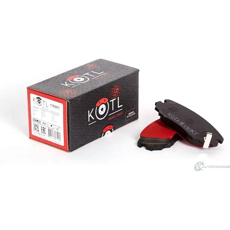 Колодки тормозные Kotl 1782KT 1437192862 H0UA269 3W2 QD изображение 0