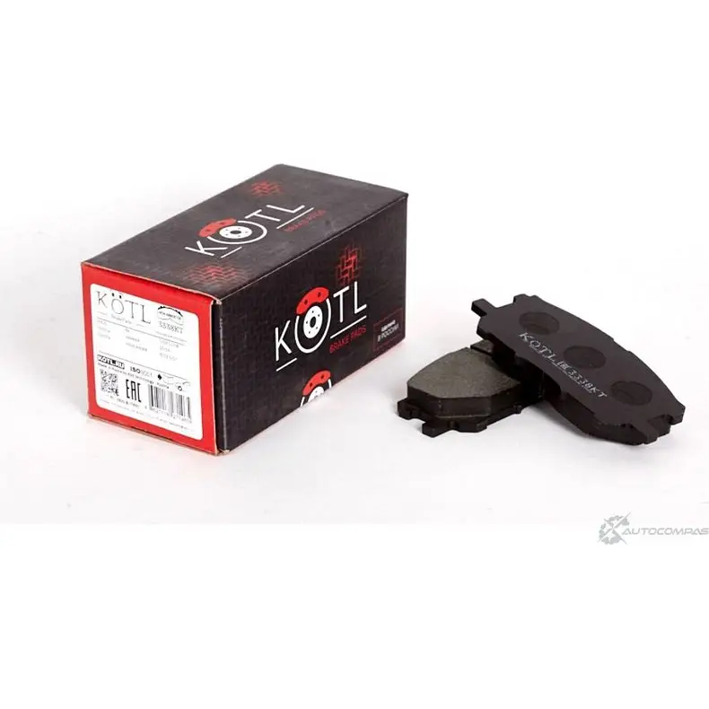 Колодки тормозные Kotl 82ZVH 3338KT 1437192790 38R DV9L изображение 0