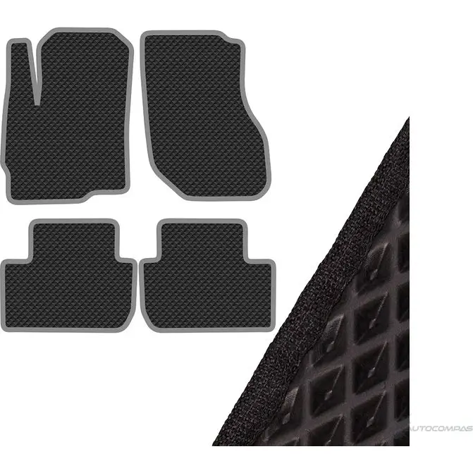 Коврик салона SKYWAY 4NRYXG 8 KVPK 1437193818 S01705012 - Изображение 1