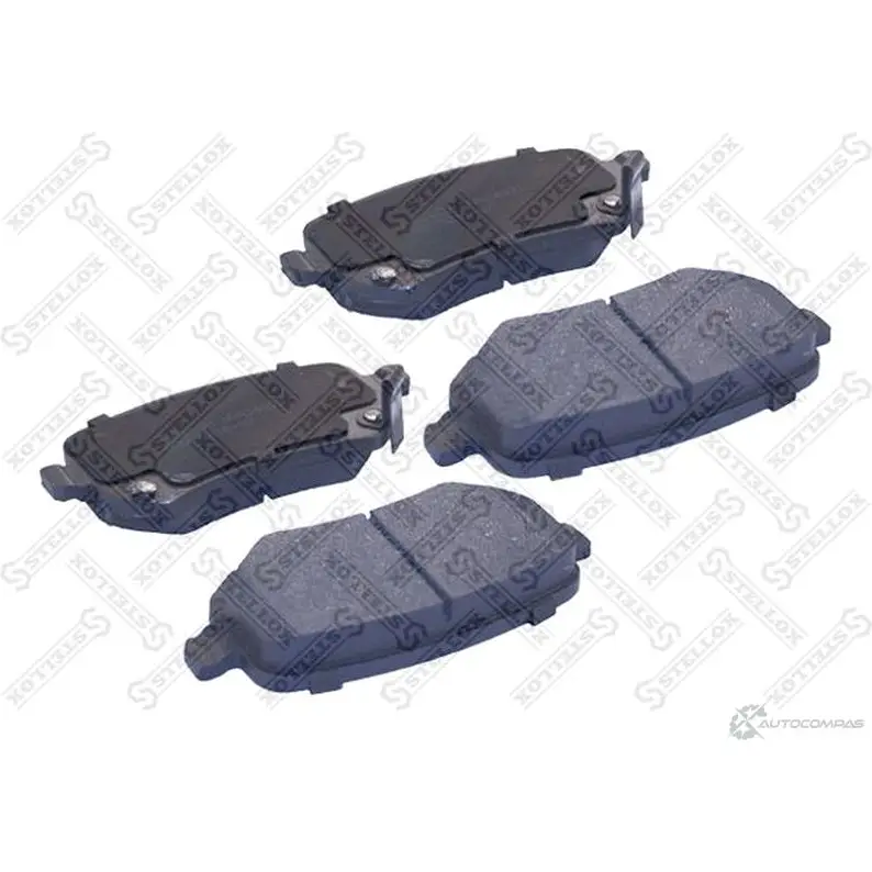 Тормозные колодки дисковые, комплект STELLOX PCA109502 3591600 000 021B-SX 24 822