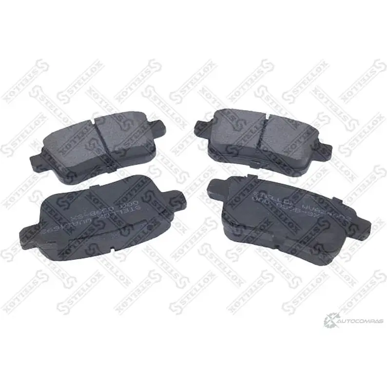Тормозные колодки дисковые, комплект STELLOX 000 059B-SX 3591672 2 4692 PCA135200