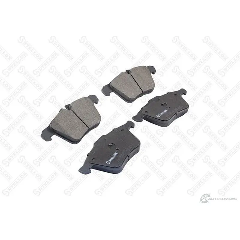 Тормозные колодки дисковые, комплект STELLOX R YZO5MP 3591929 000 271B-SX