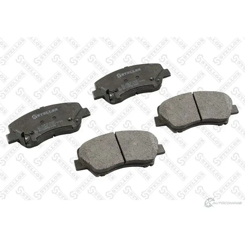 Тормозные колодки дисковые, комплект STELLOX 000 352B-SX QC 23ZB 1266936701 изображение 0