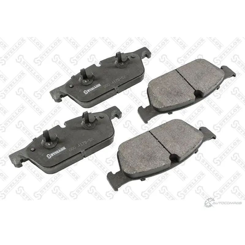 Тормозные колодки дисковые, комплект STELLOX 6C WB9YT 000 417B-SX 3592151