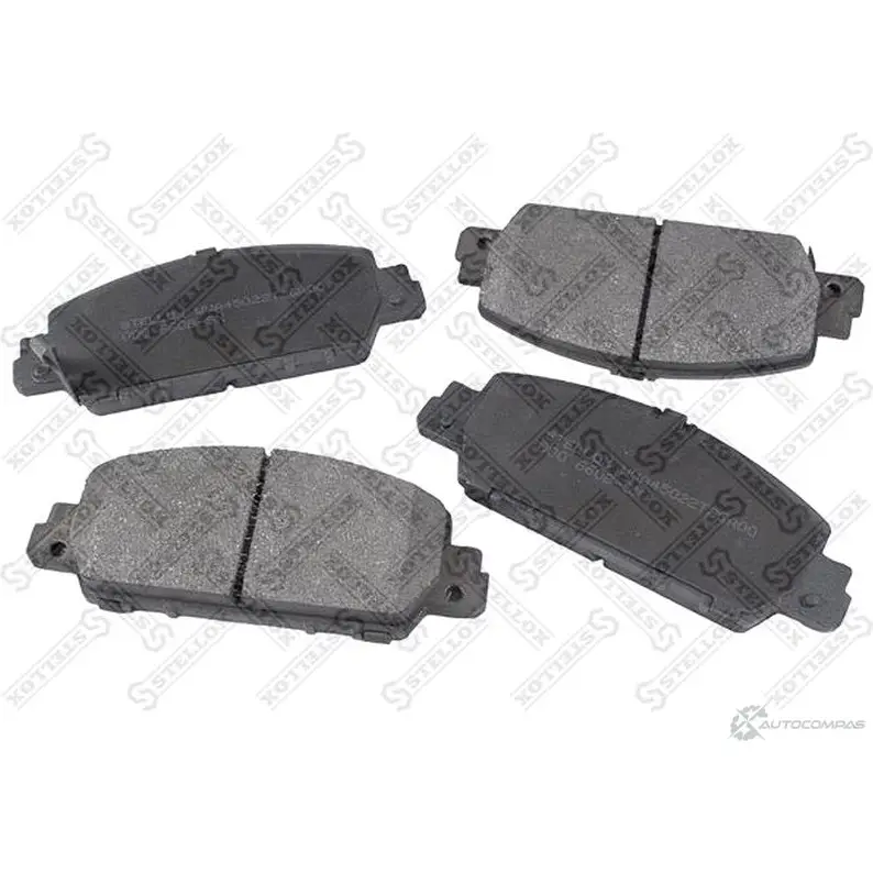 Тормозные колодки дисковые, комплект STELLOX D 239SP1 3592359 000 660B-SX