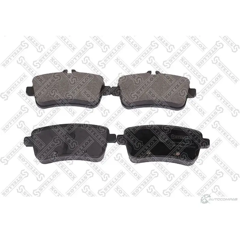 Тормозные колодки дисковые, комплект STELLOX 1424502896 000 698B-SX 5ZEN0I 9