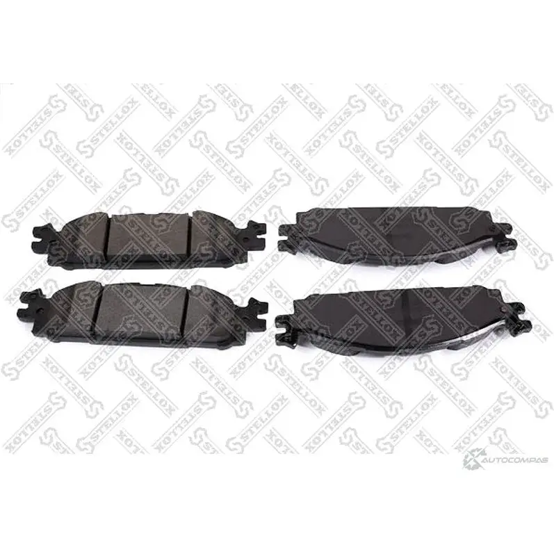Тормозные колодки дисковые, комплект STELLOX 1424502948 000 724B-SX B 663XH
