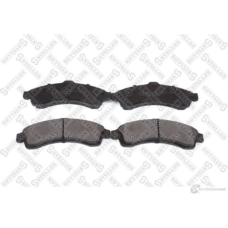 Тормозные колодки дисковые, комплект STELLOX LF2EY4 J 000 731B-SX 1424502962