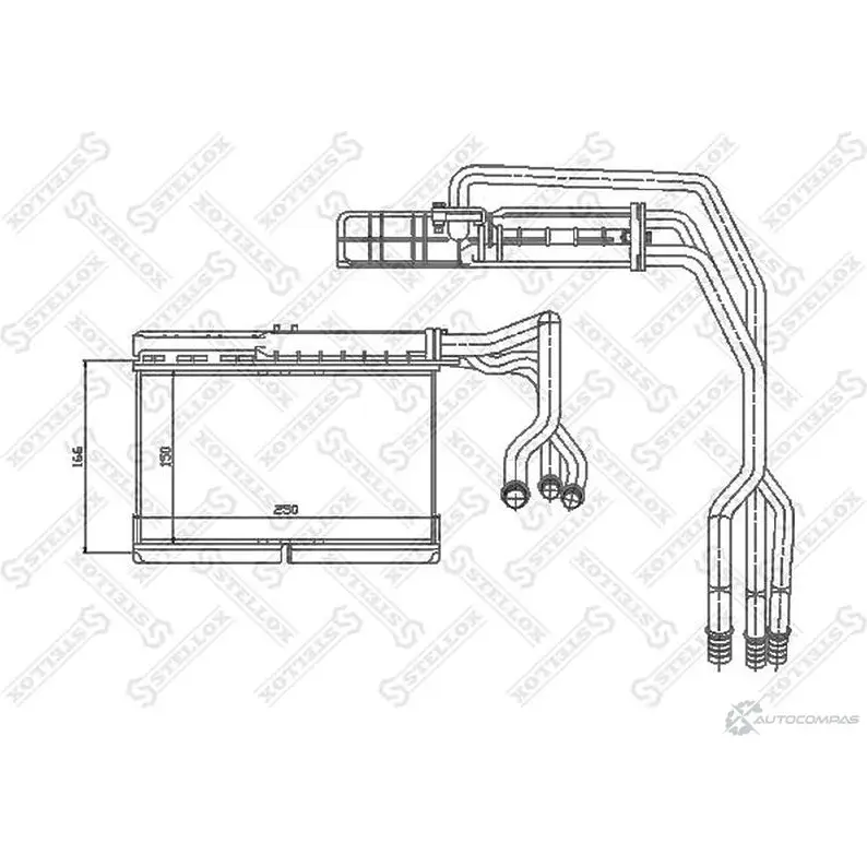 Радиатор печки stellox. STELLOX 1035073sx. STELLOX 10-35075-SX радиатор печки. 10-35073-SX. Радиатор отопителя стелокс BMW е36.