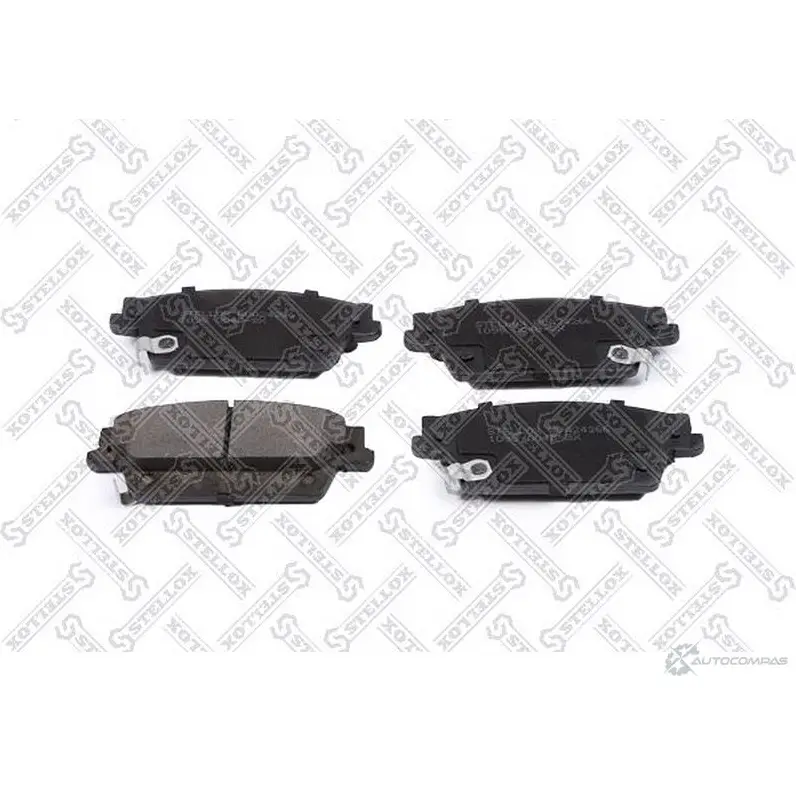 Тормозные колодки дисковые, комплект STELLOX C300B 5 1098 004B-SX 4057276086029 3601856