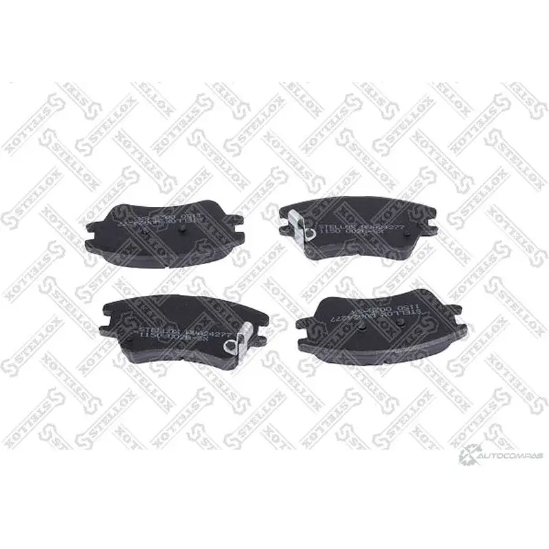 Тормозные колодки дисковые, комплект STELLOX 4057276096592 FL VEM 1150 002B-SX 3603068