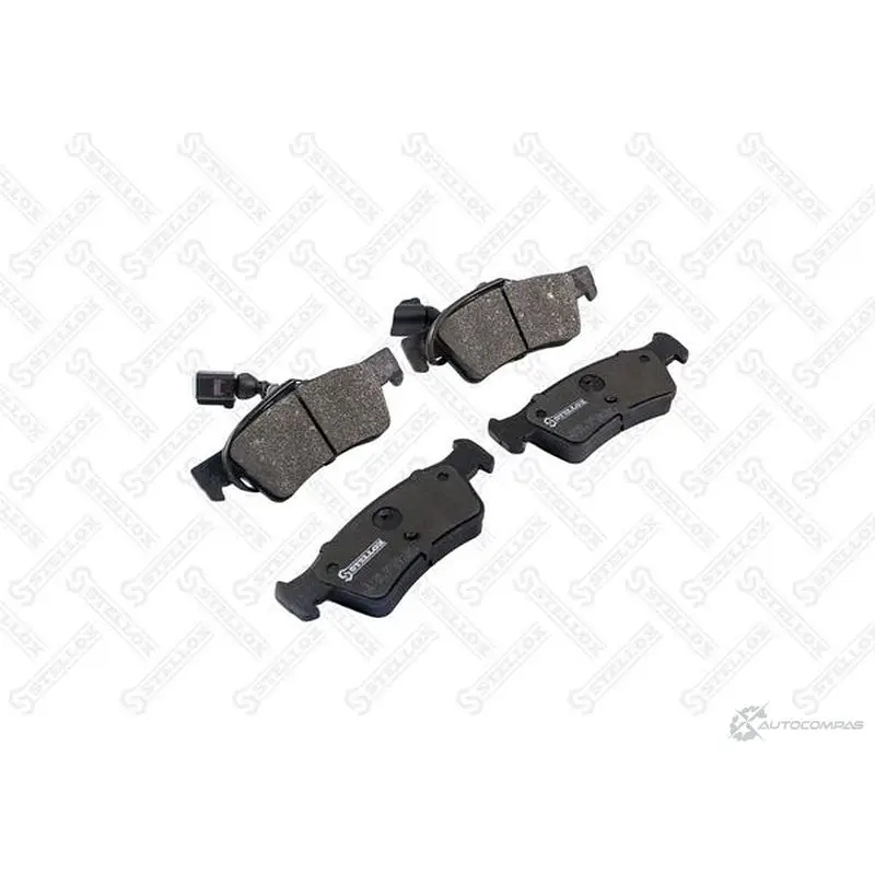 Тормозные колодки дисковые, комплект STELLOX 1198 002B-SX SQY 5J 3603103