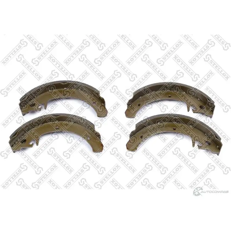 Тормозные колодки STELLOX 140 100-SX B83TG 2 3604342 4057276113435 изображение 0