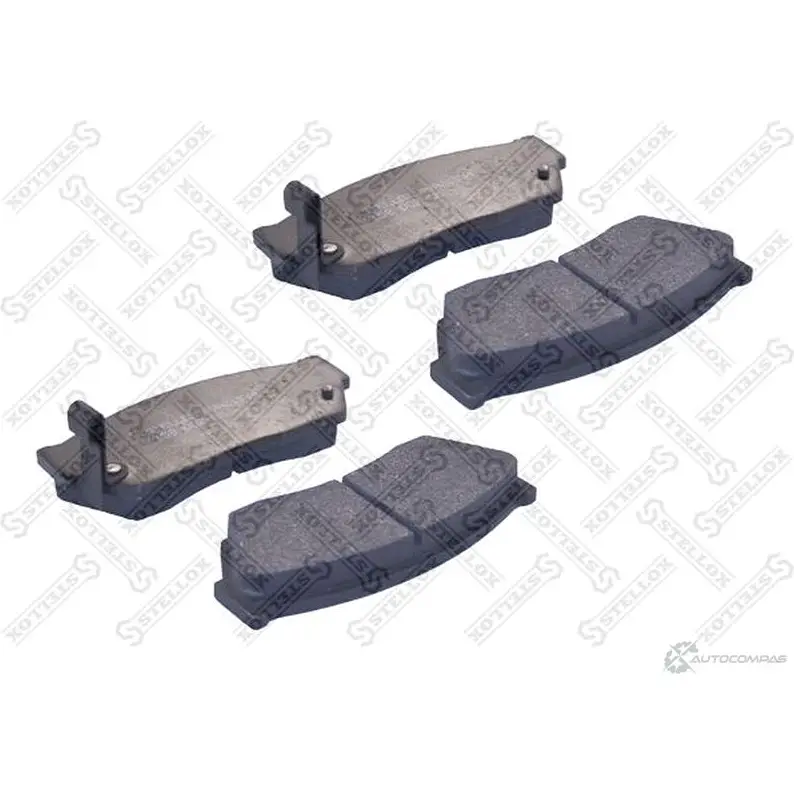 Тормозные колодки дисковые, комплект STELLOX 57745928 158 002-SX 4057276121669 1H O824R