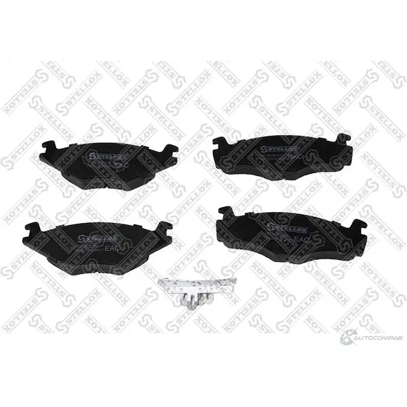Тормозные колодки дисковые, комплект STELLOX AL QF4C5 4057276130982 182 060B-SX 3605269